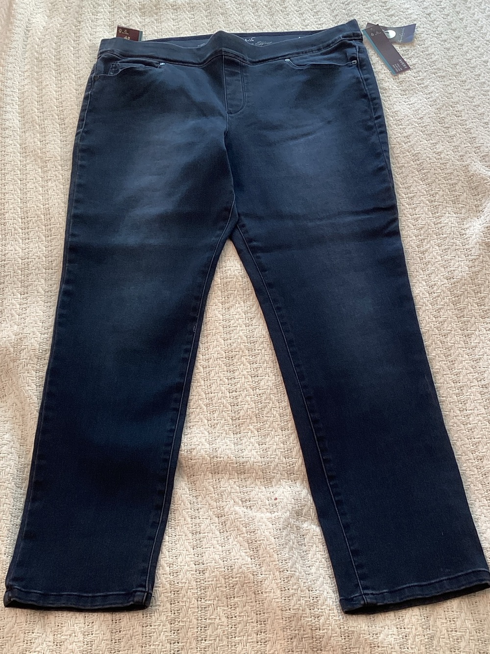 NWT Gloria Vanderbilt Avery pull-on jeans. 16P